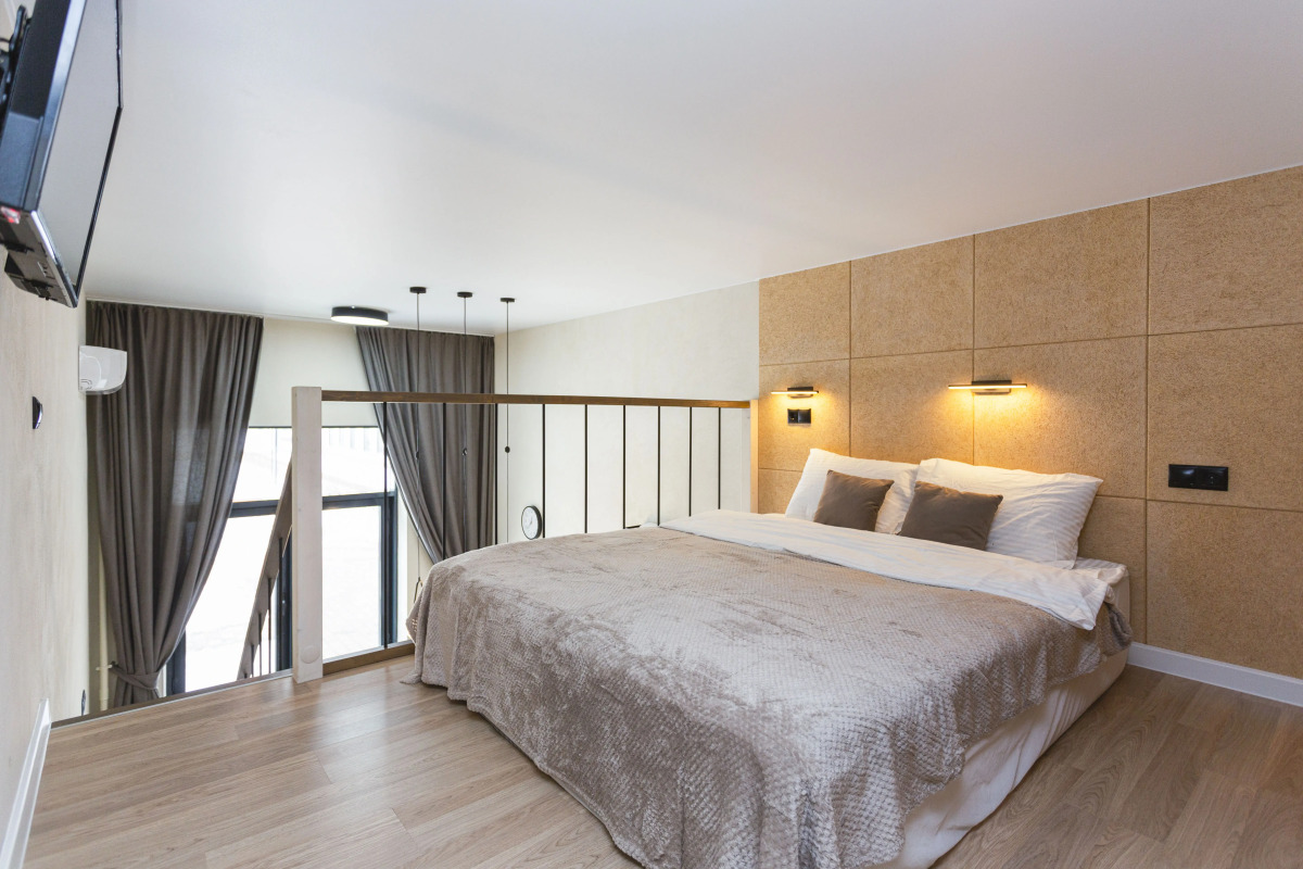 Апартаменты Двухуровневые на Рябиновой 1