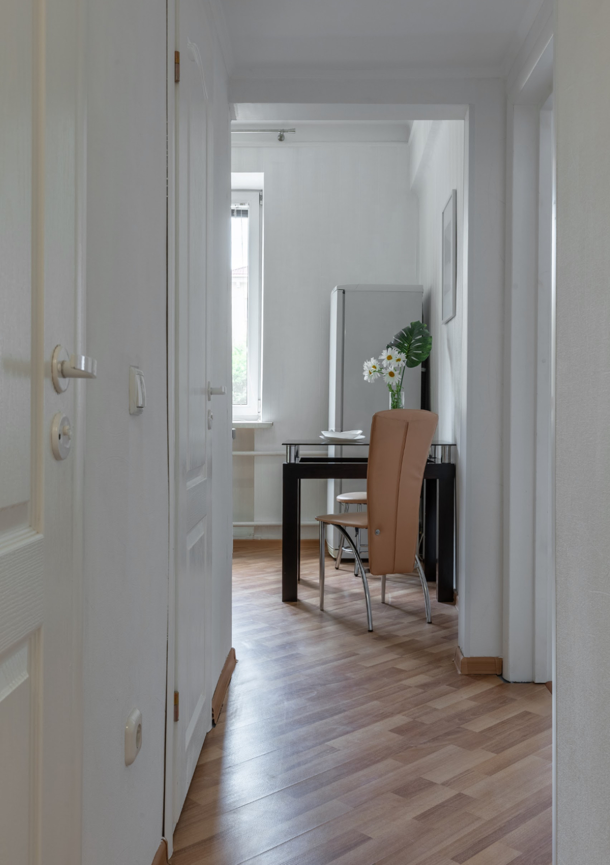 Квартира Трехкомнатная квартира с видом на город