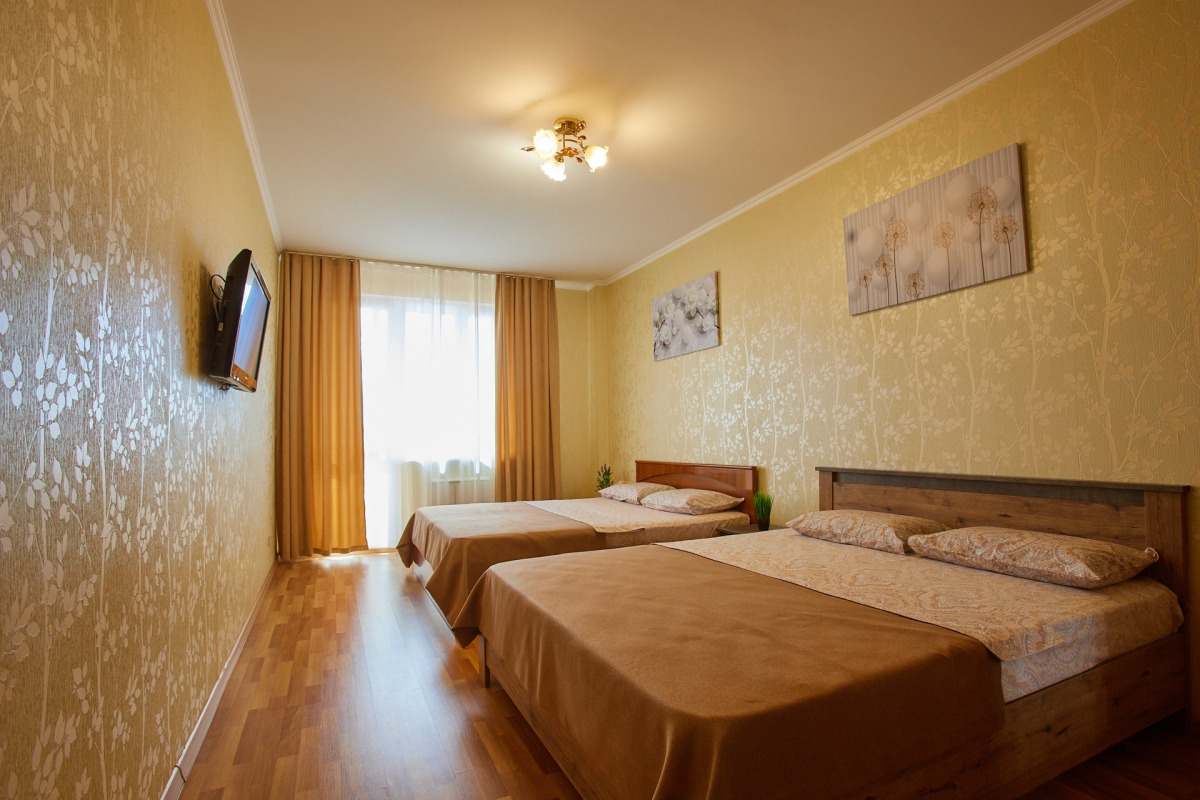 Апартаменты Большая квартира с видом на Волгу