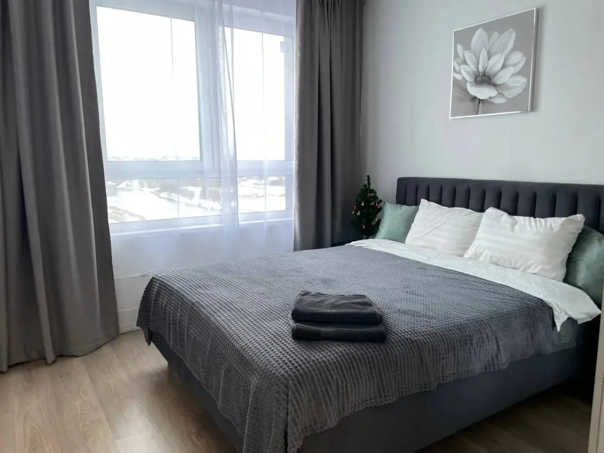 Квартира Просторная Евродвушка