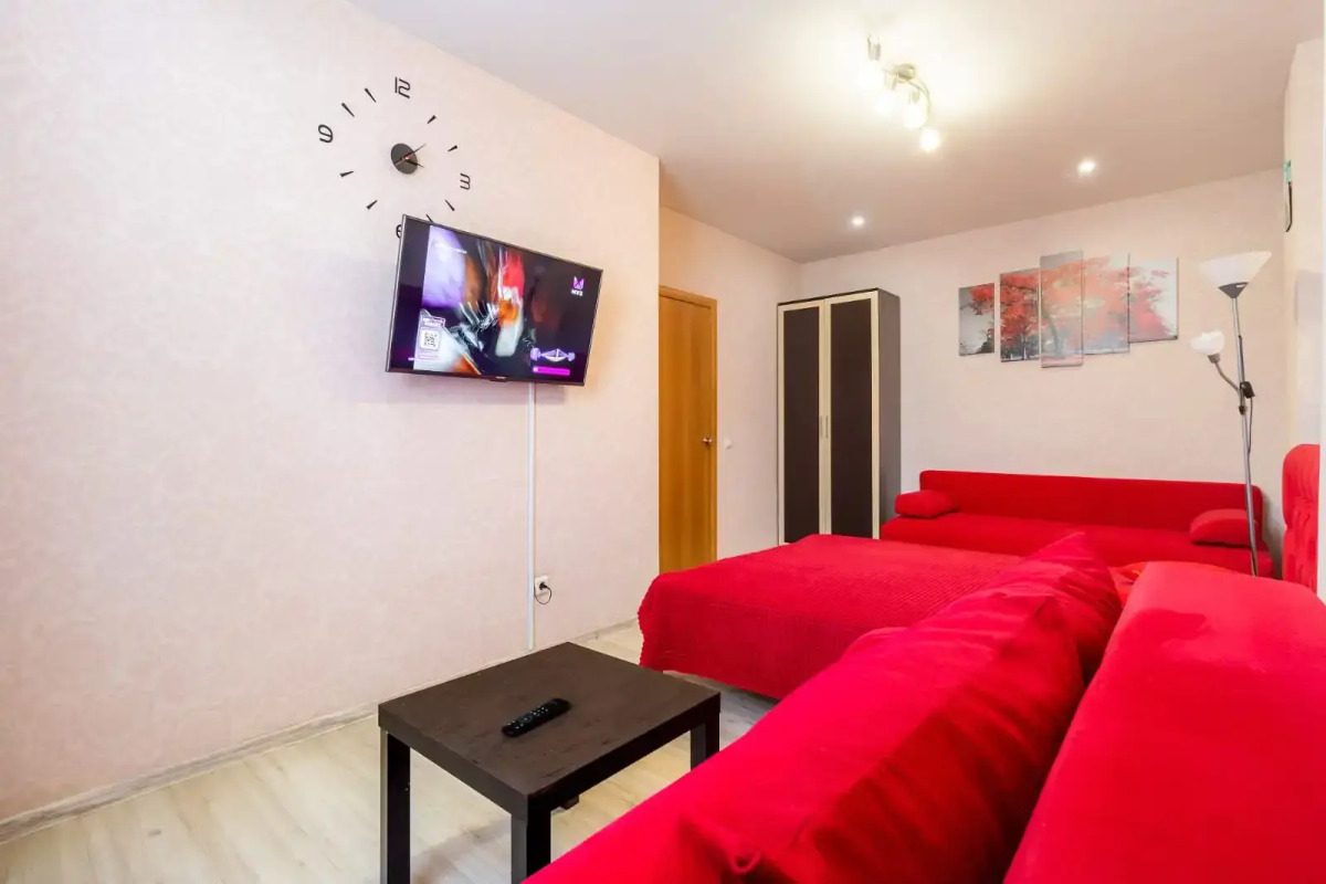 Апартаменты в Новом доме, 3 раздельных спальных места, до метро 5 минут пешком бонус кофемашина