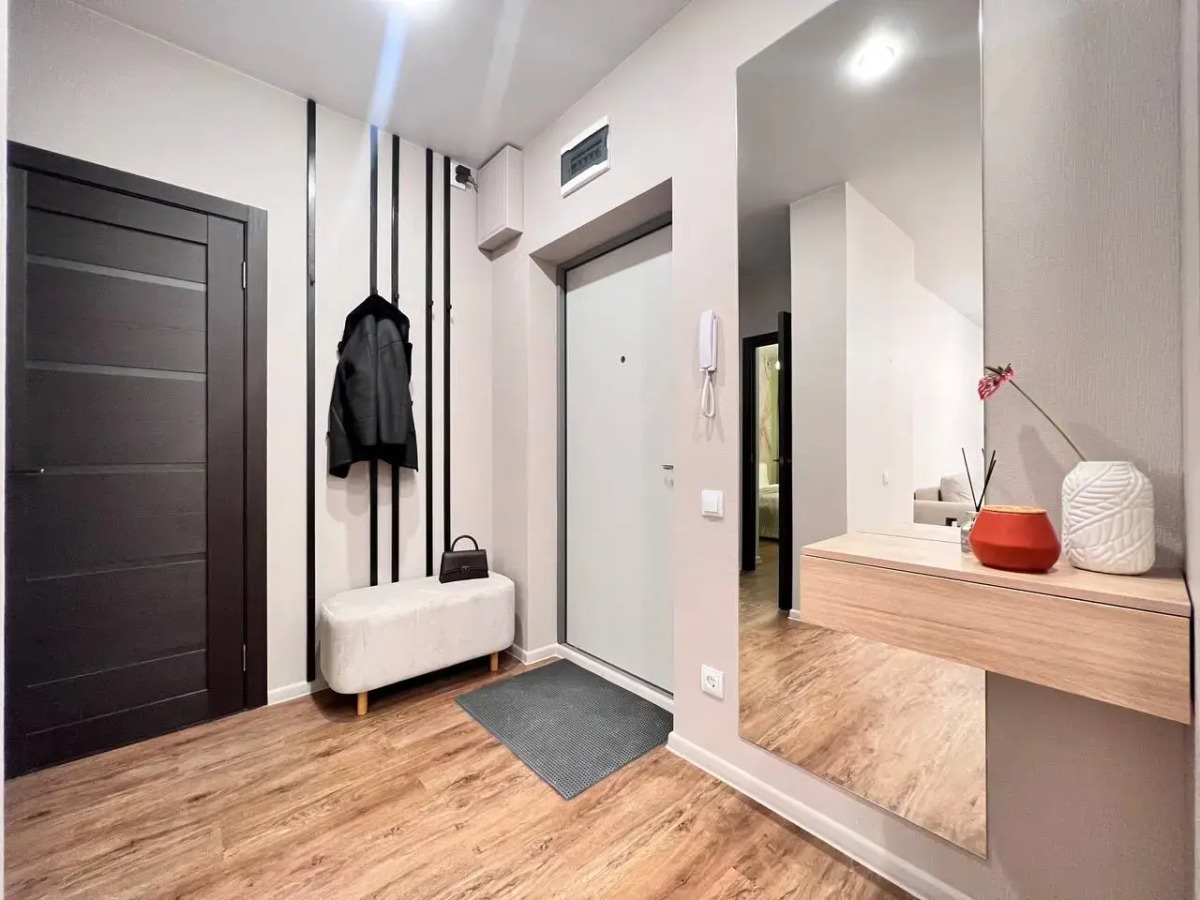 Квартира CTИЛЬНАЯ 3-ШКA С СОВРЕMЕHНЫМ РЕMОHТOM BБЛИЗИ AKBАПАРКA!