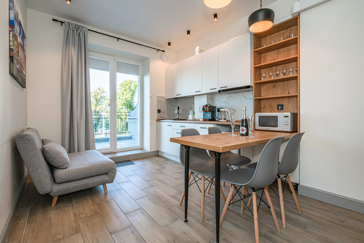 Апартаменты Балтик Апарт Терраса с видом на море