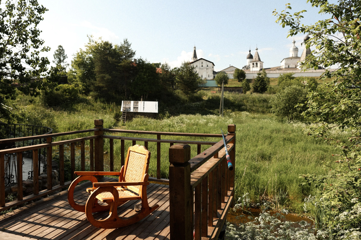 Частный дом Гостевой Дом с единорогом в Ферапонтово