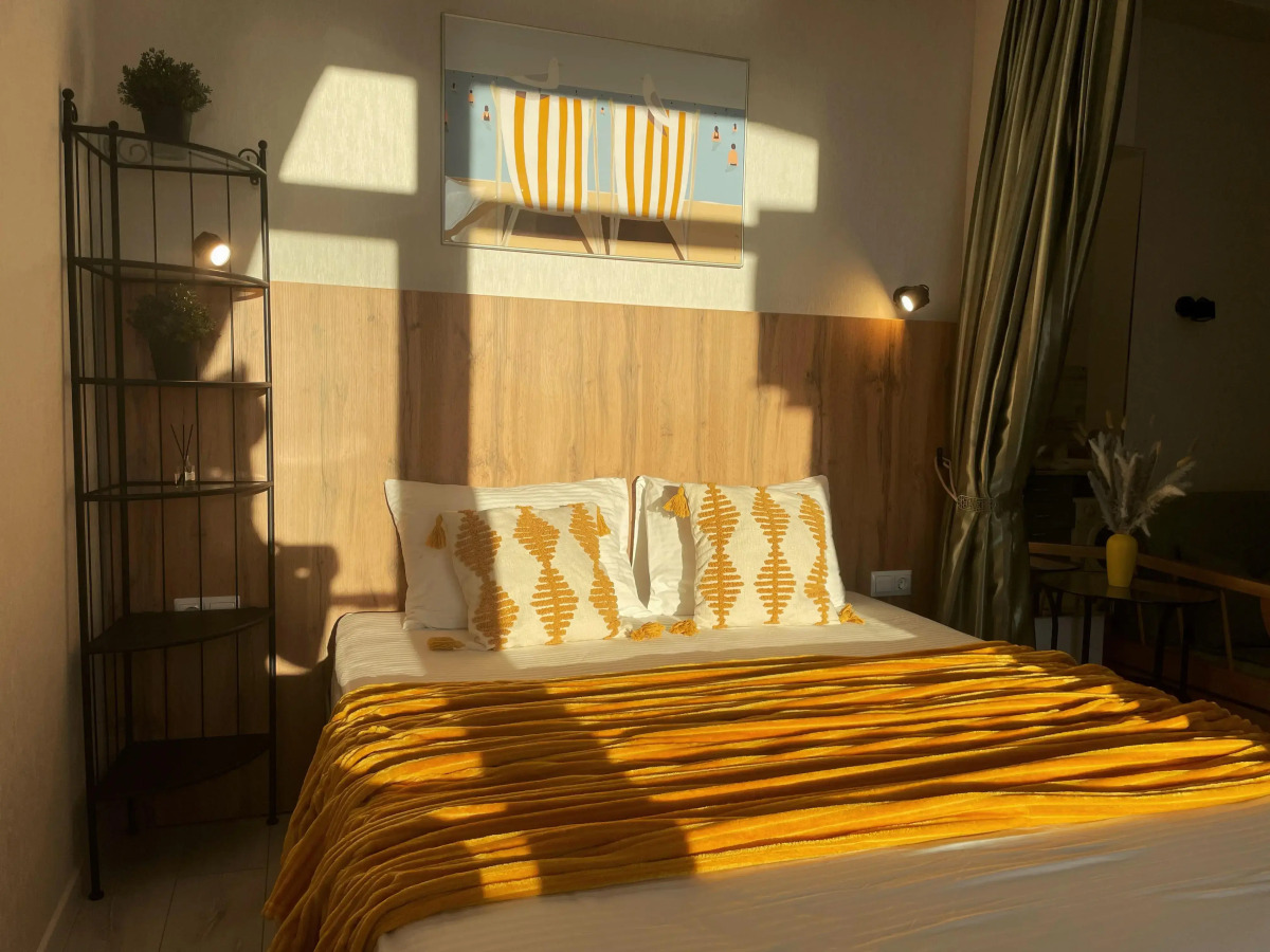 Апартаменты с балконом и видом на море