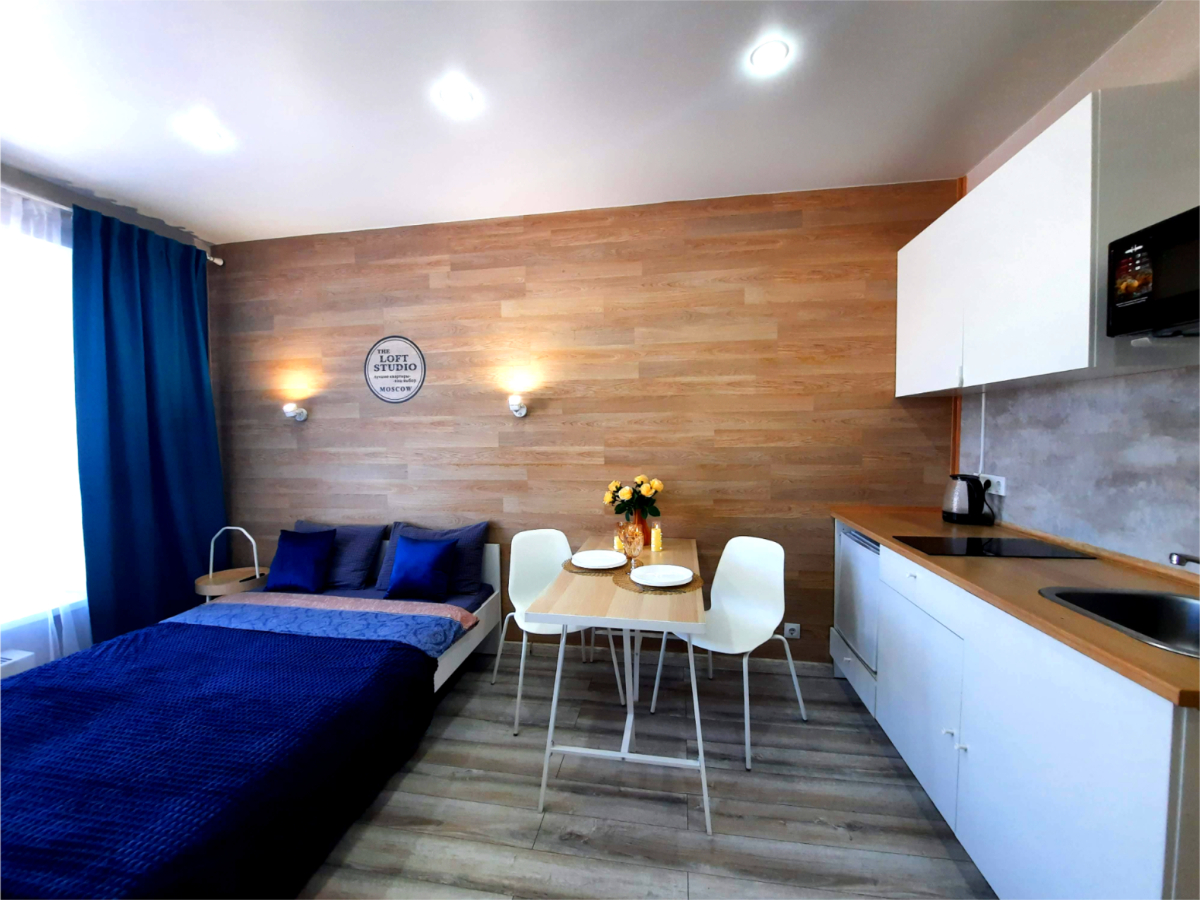 Апартаменты Вторая Студия на Ларюшина 6к2