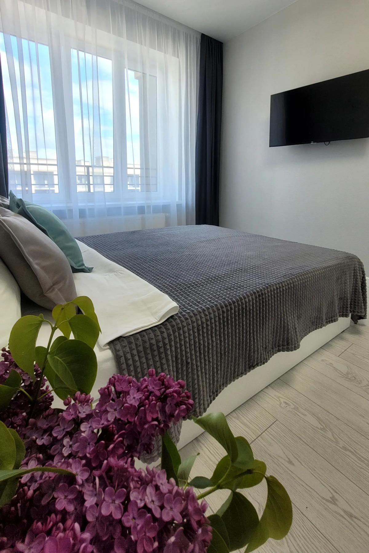 Апартаменты Новые уютные недалеко от центра