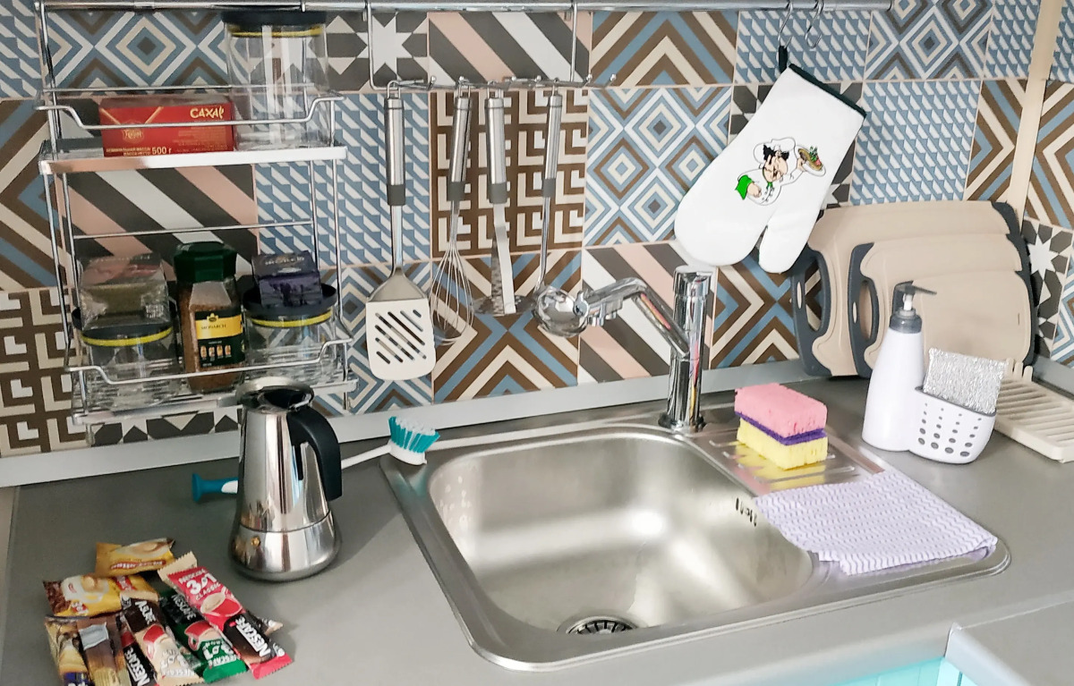 Квартира Современная студия в пешей доступности от метро