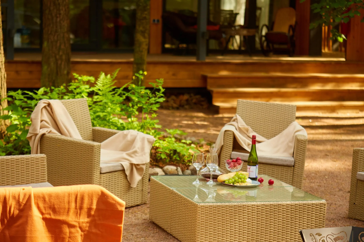 Частный дом Большая Репинская дача в лесу