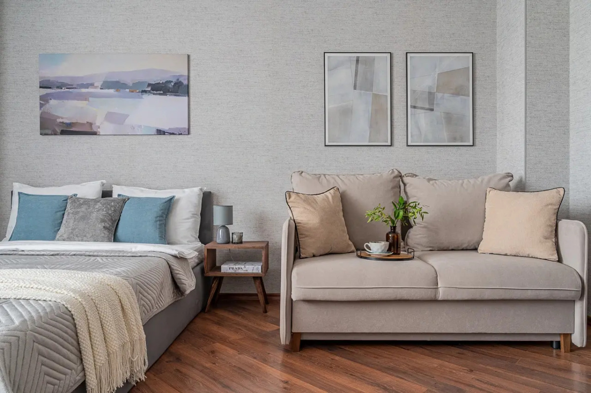 Апартаменты Двухкомнатные Sky Apart Рядом с Метро Чкаловская