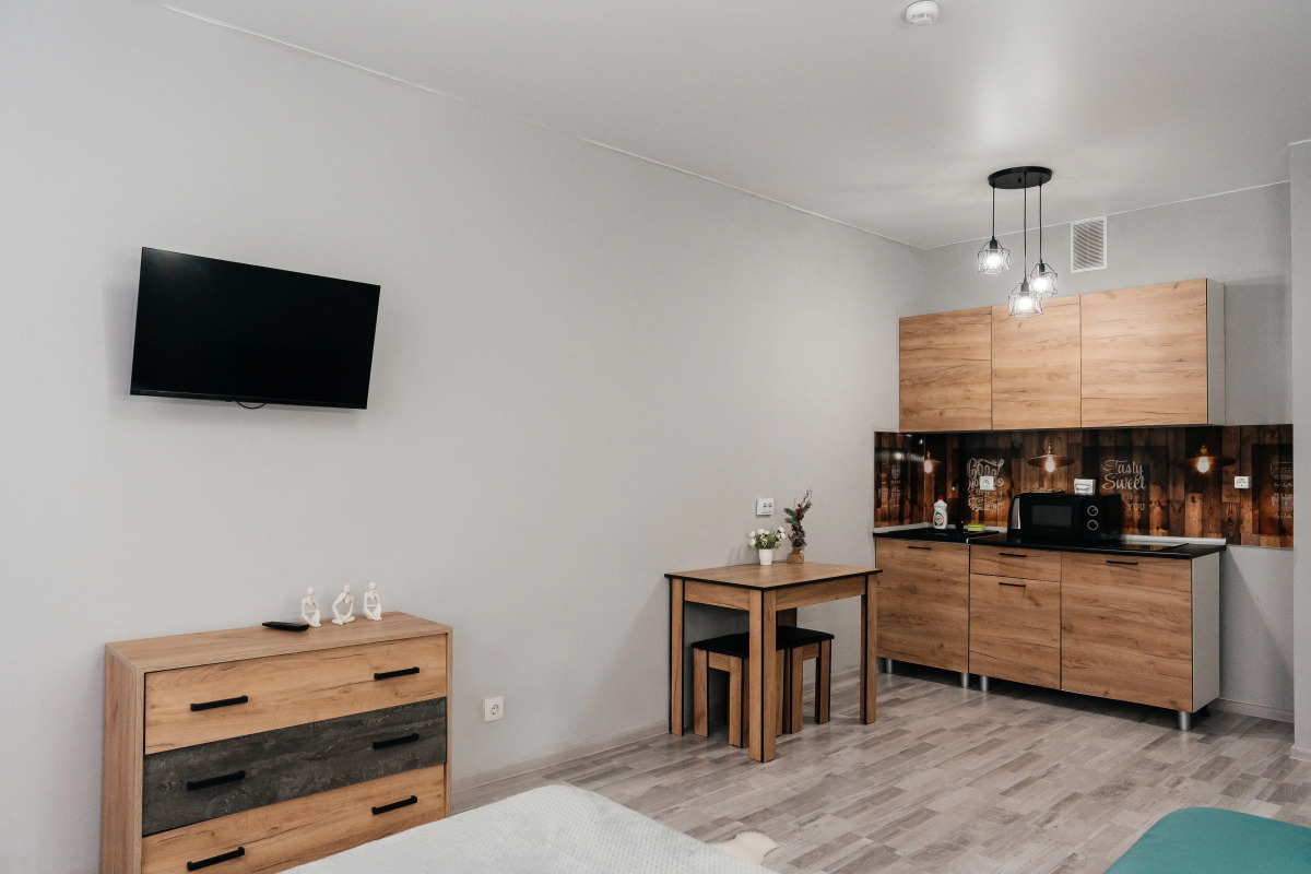 Квартира Стильная студия в ЖК Руна Парк рядом с Балатовским парком