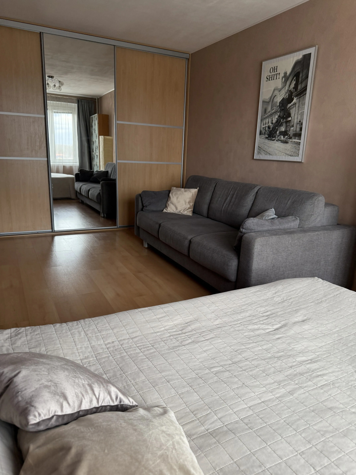 Квартира Уютная с видом на город Д43