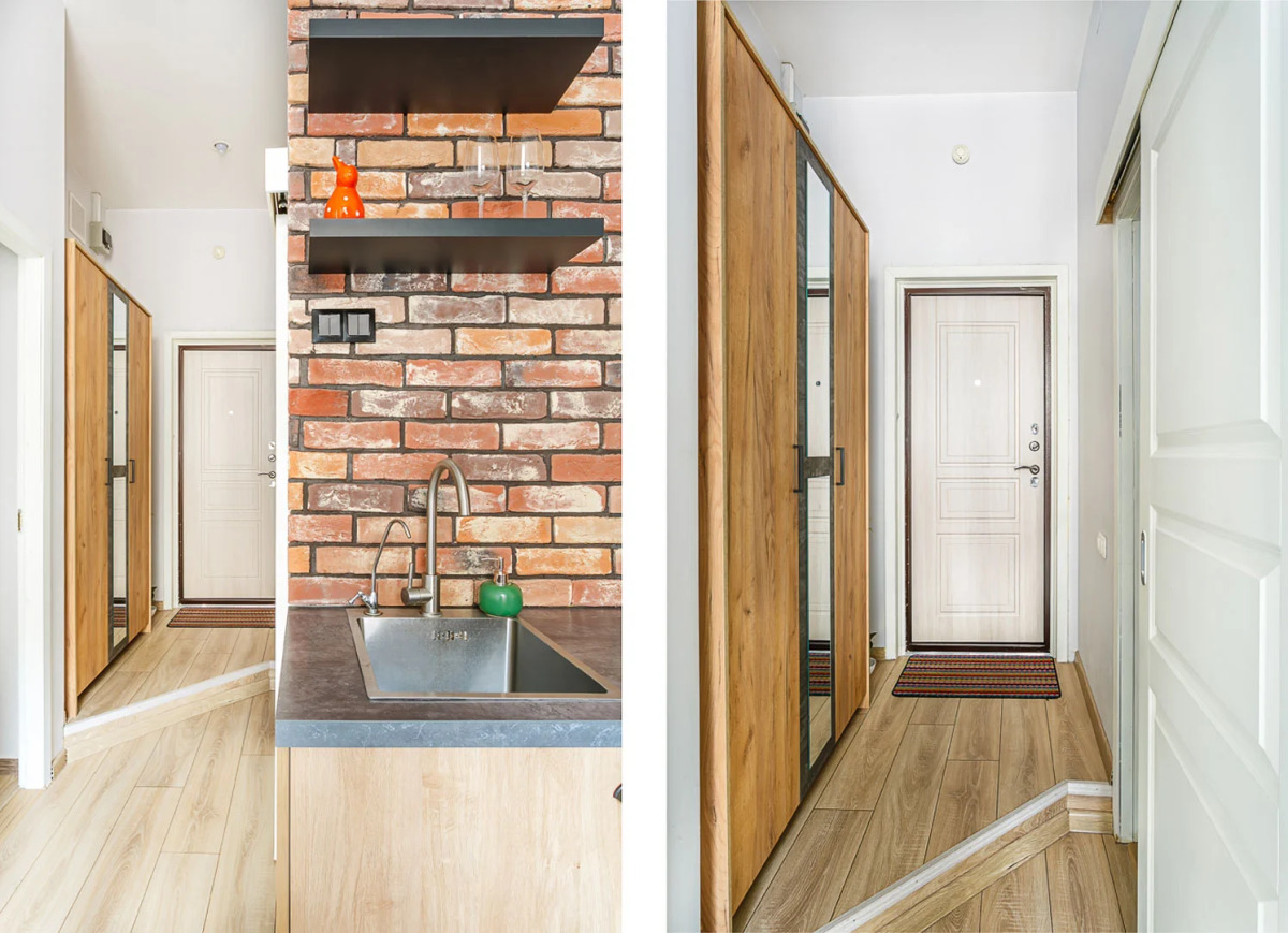 Апартаменты на Большом 13 Балкон