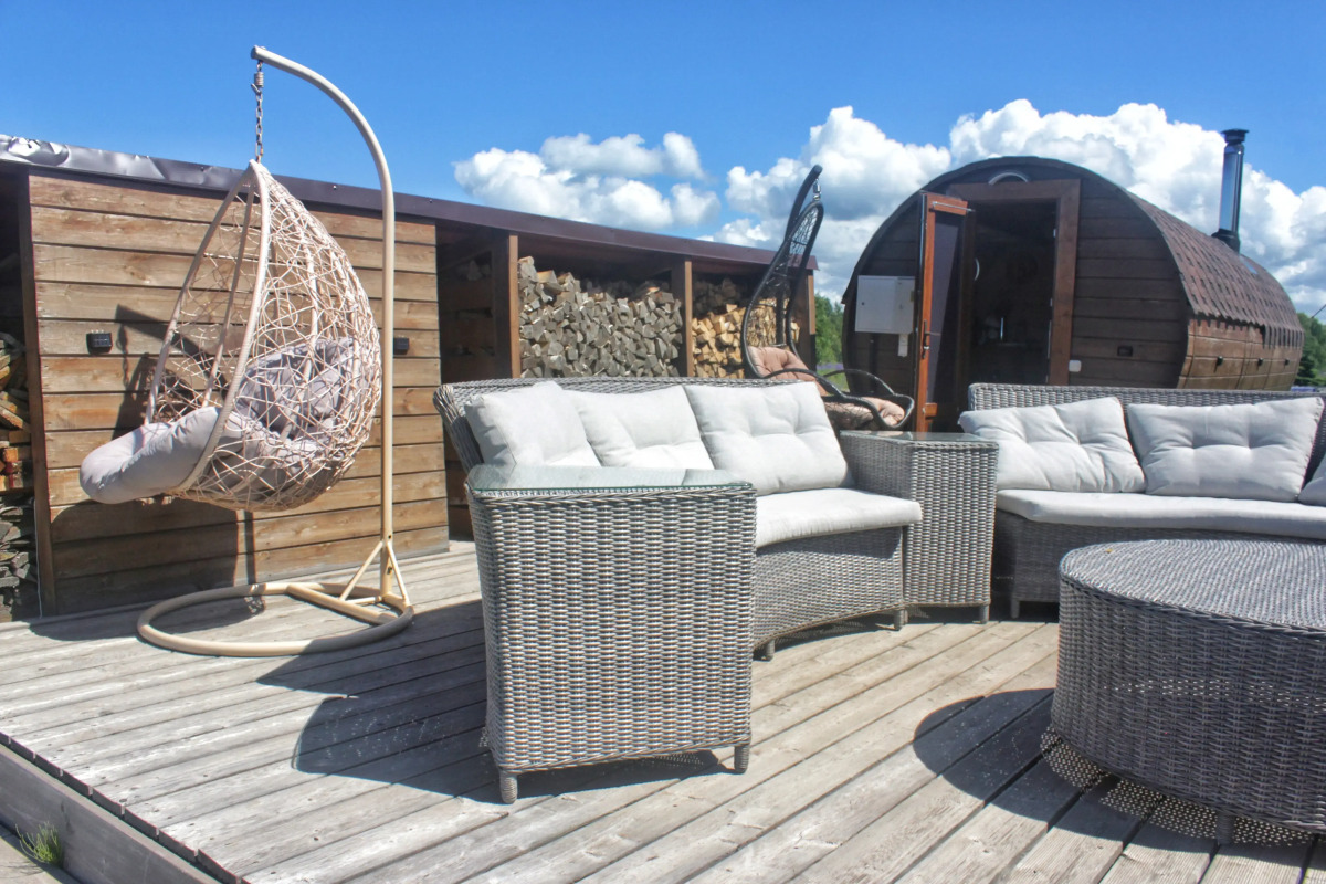 Частный дом Семейное эко-пространство Домик у моря