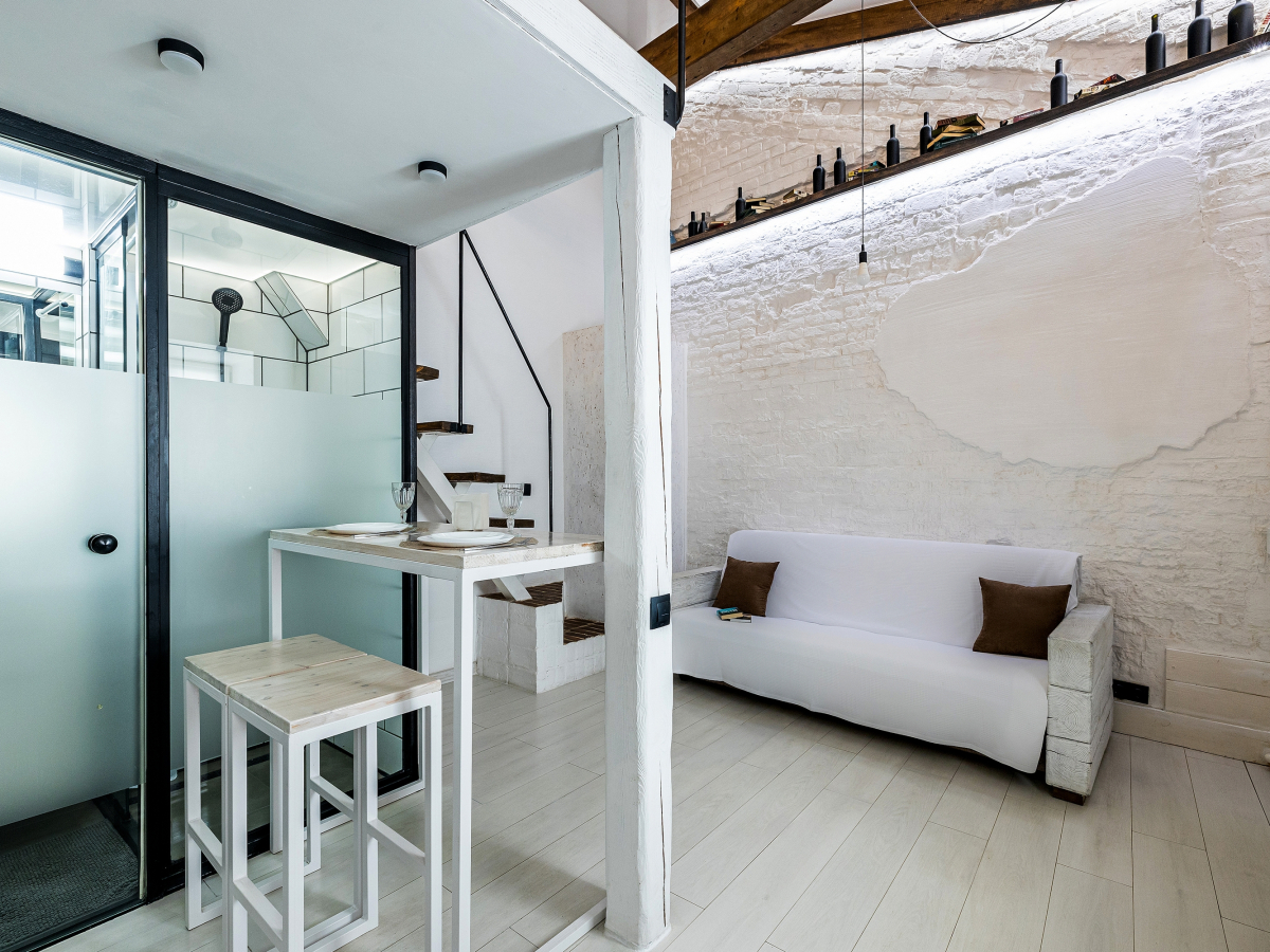 Апартаменты Лофт 4 Двухуровневые на Грузинской Улице 41А