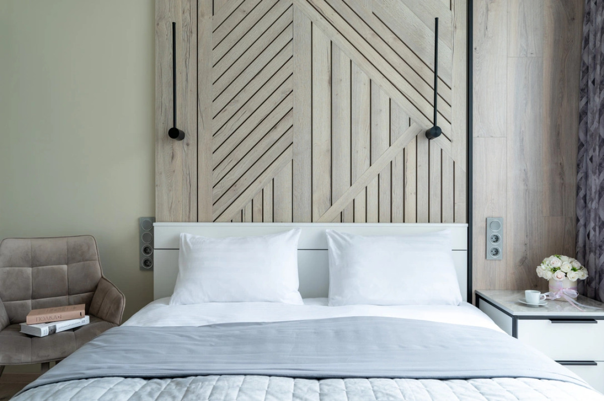 Апартаменты с 1 спальней в Охта Парке