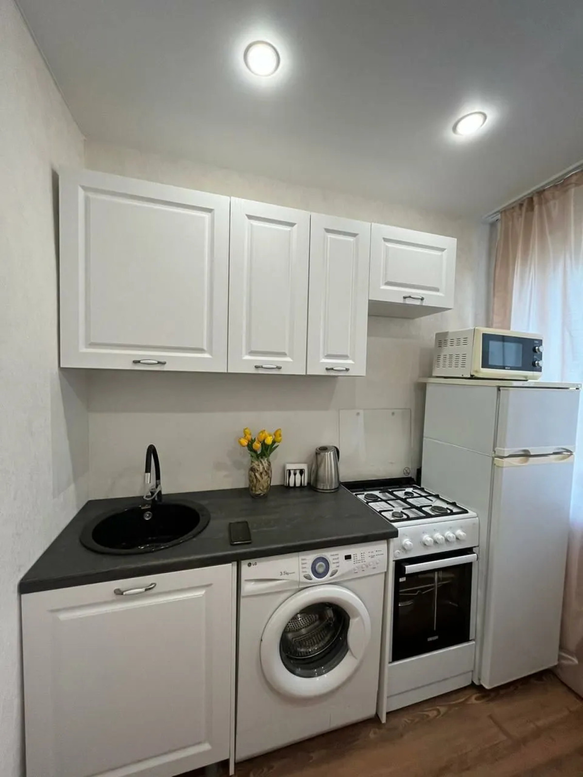 Апартаменты 1-комнатные с видом на Волгу (Бухта)