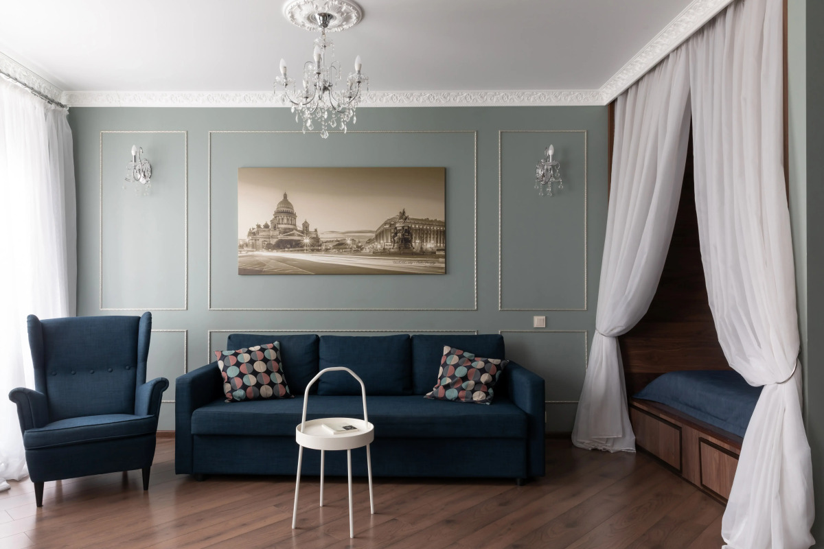 Квартира с Сауной в Новом Доме в Центре Петербурга