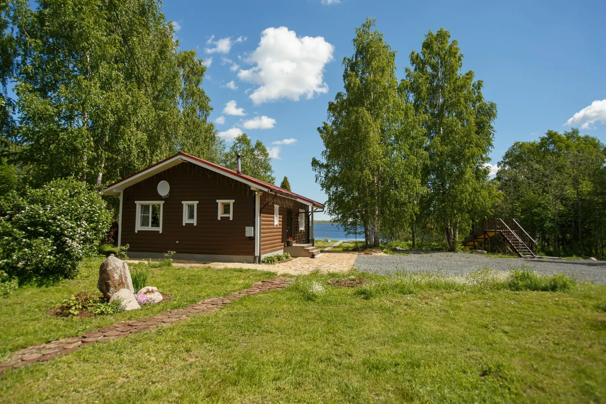 Частный Дом Гостевой Дом в Поселке Нижняя Салма Карелия