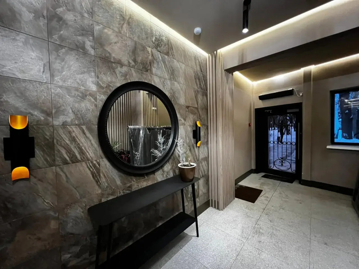 Апартаменты Двухуровневая студия с двумя санузлами в парке