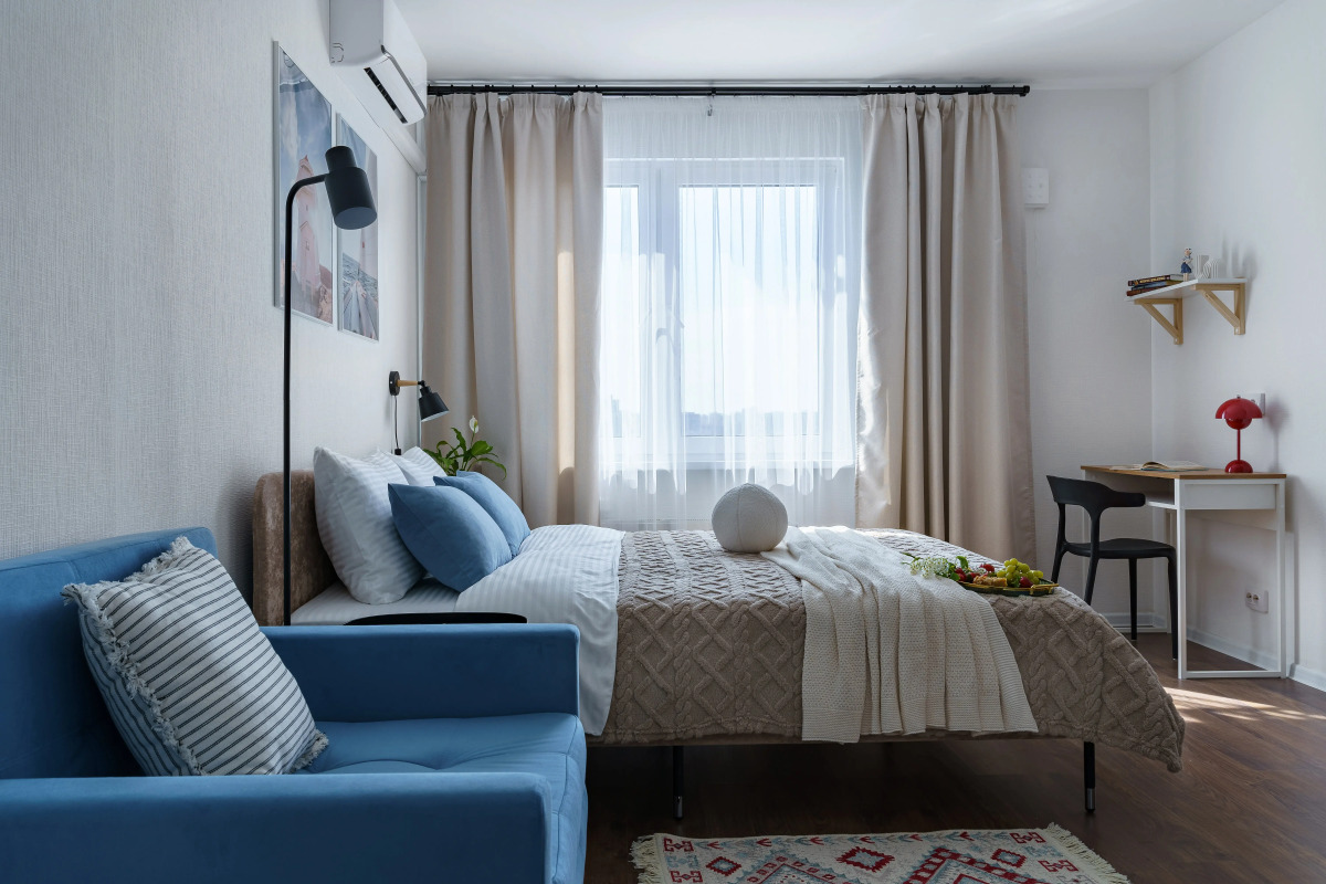 Апартаменты видом на залив