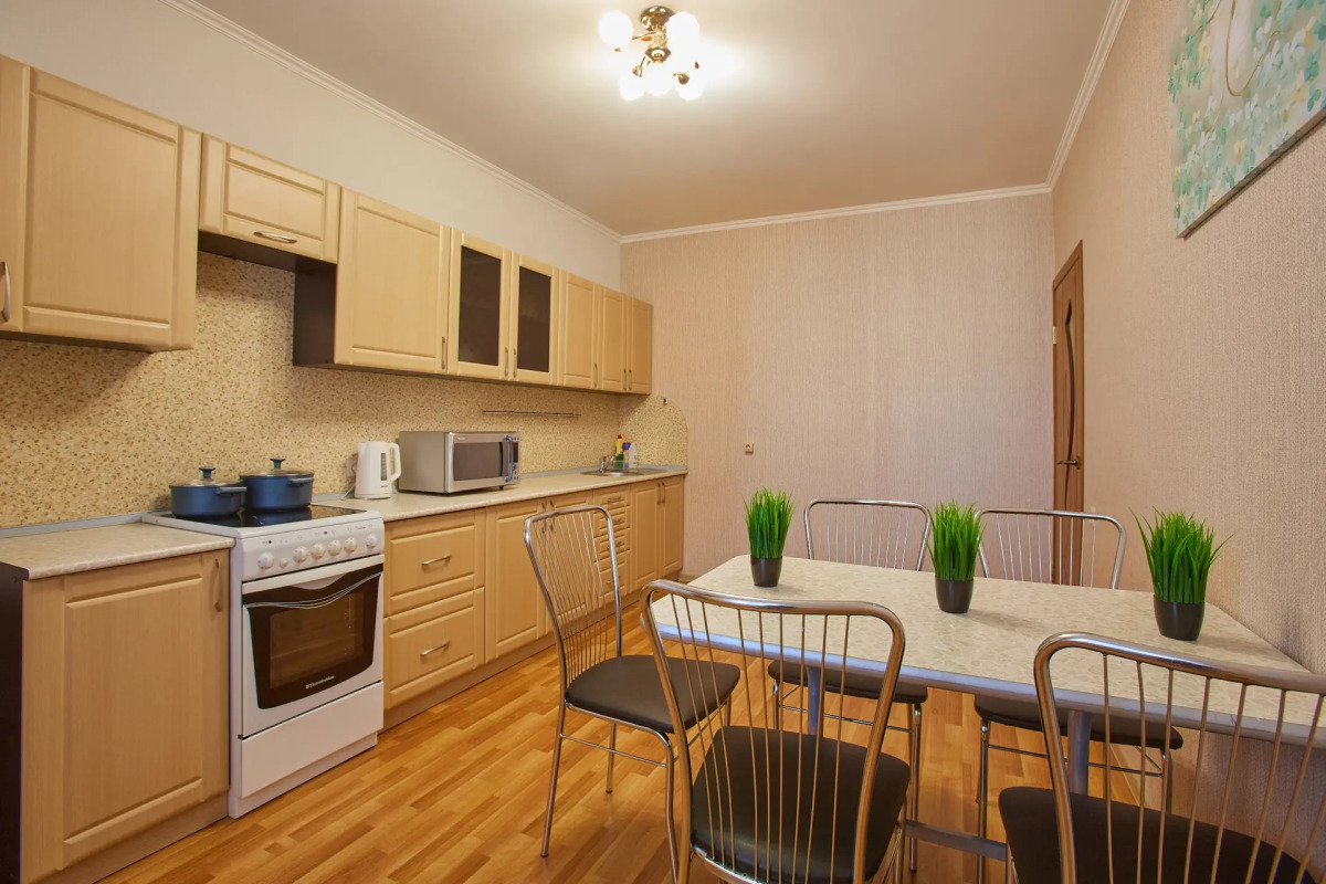 Апартаменты Большая квартира с видом на Волгу