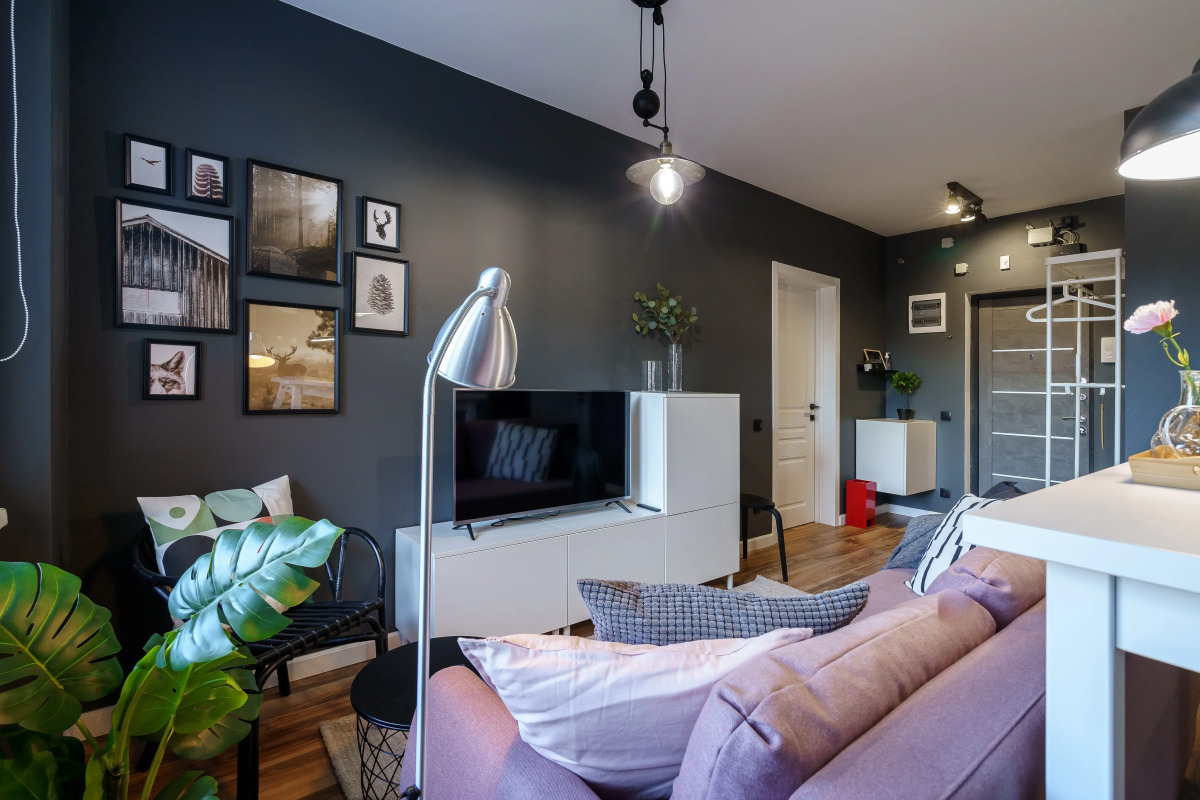 Апартаменты Nalichnaya 40k4 Scandi by Fanoteli