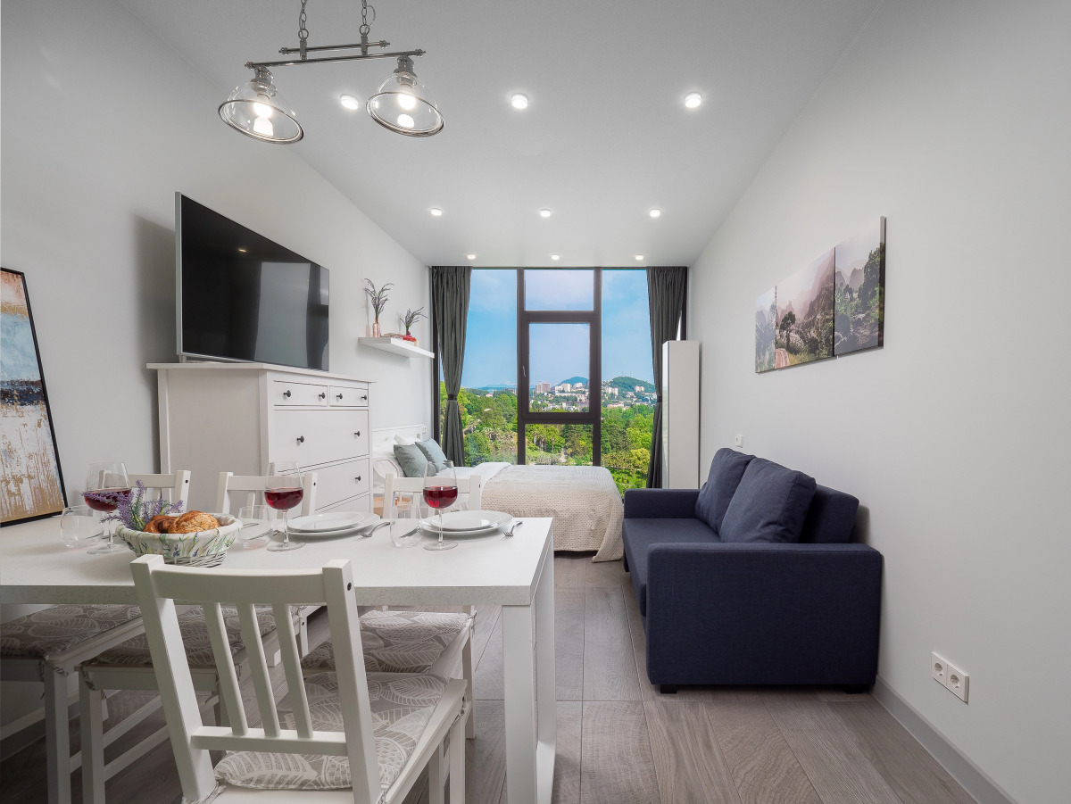 Квартира Дизайнерская с Видом на Море и Дендрарий