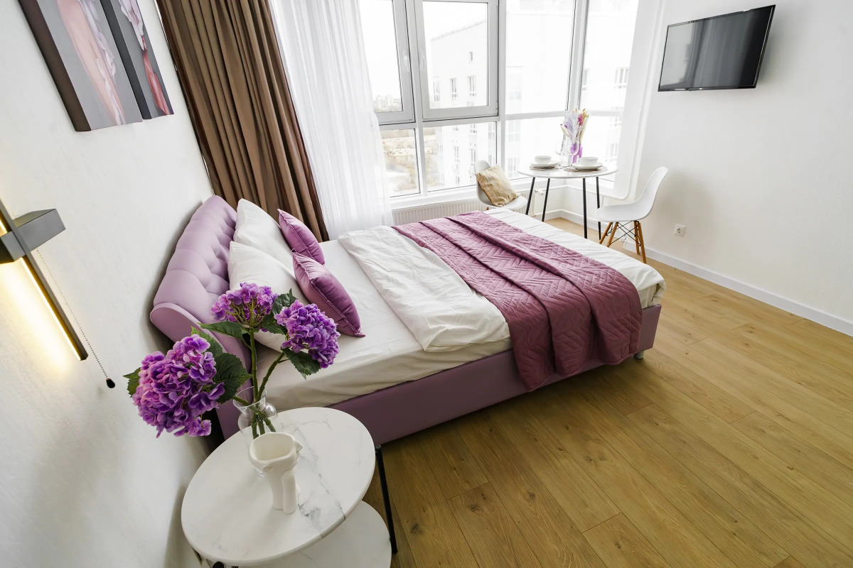 Квартира на 24 этаже с панорамным видом на две реки