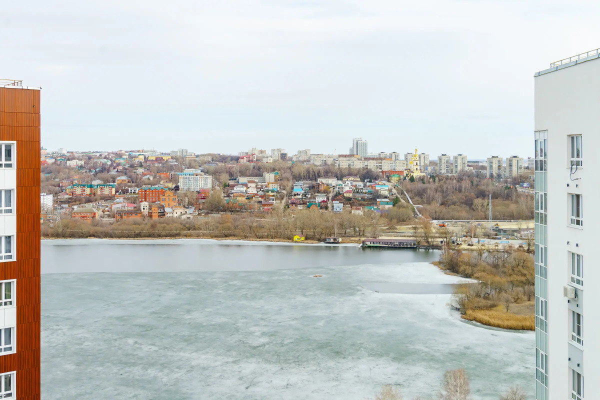 Квартира на 24 этаже с панорамным видом на две реки