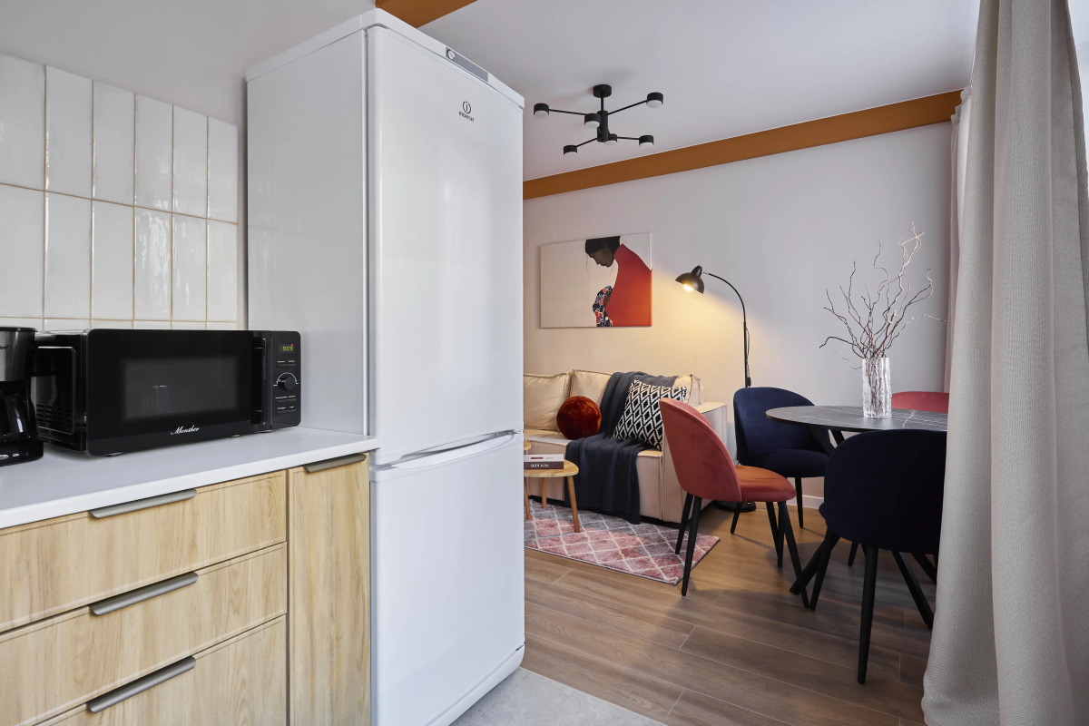 Квартира Просторная двухкомнатная GetFlat