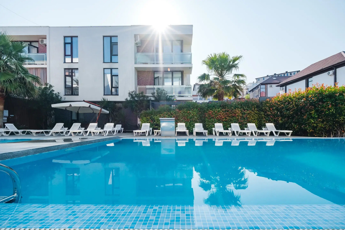 Апартаменты Green Palace 12 С Подогреваемым Бассейном Круглый Год