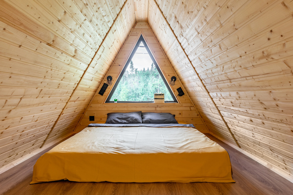 Частный дом InHome24 Уютный дом А-фрeйм Ольховка