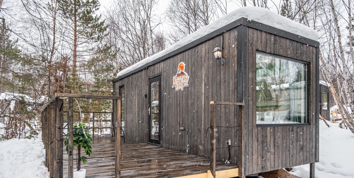 Коттедж Премиум с Терассой и Красивым Видом в Терсколе от Квартирукинг