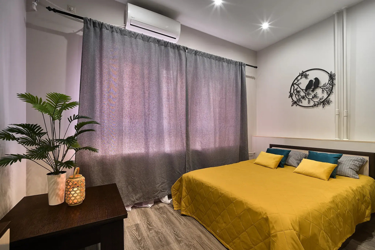 Квартира Просторная и уютная студия