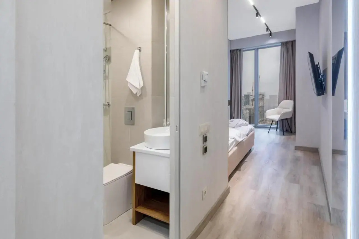 Апартаменты С Видом на Город и Реку 54-5