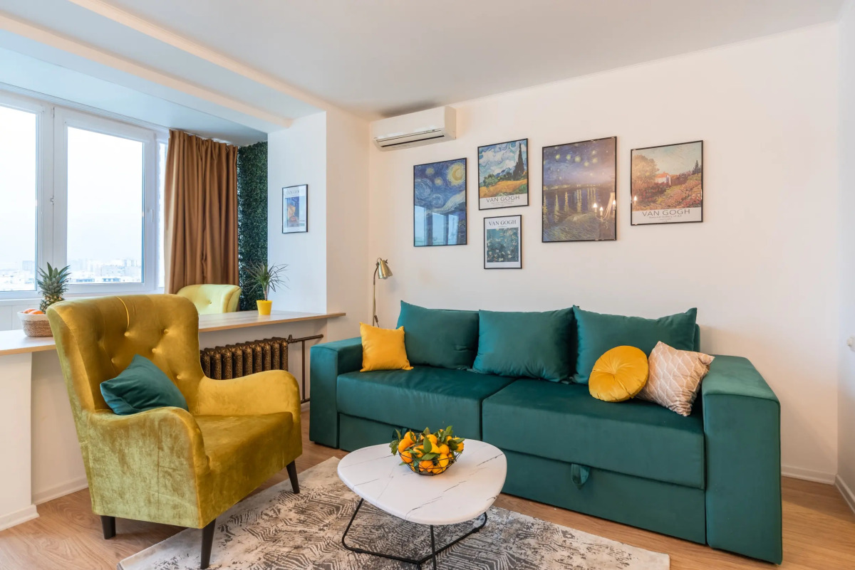 Квартира GM Apartments Четверка с панорамным видом на Москву