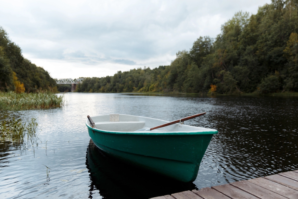 Частный дом у реки