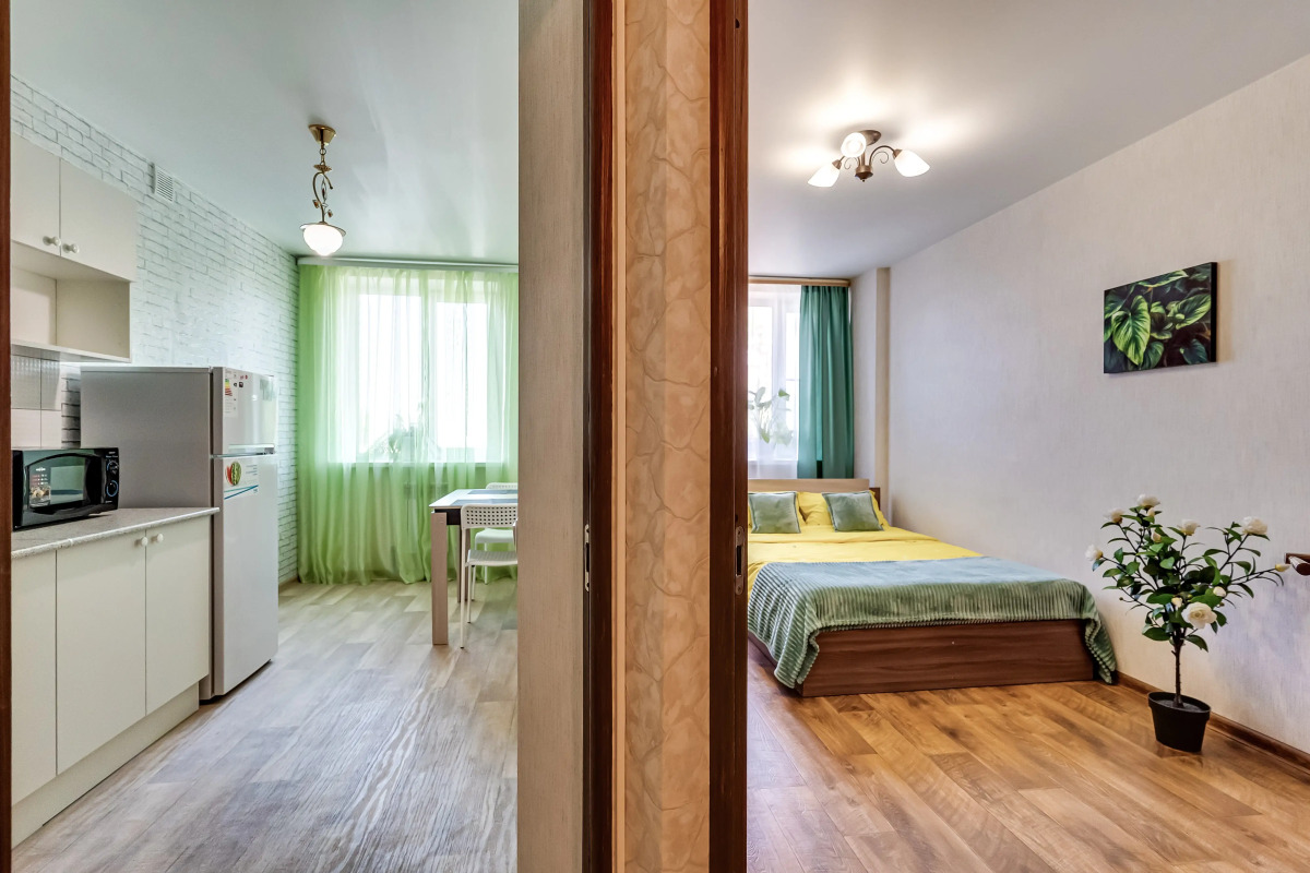 Апартаменты Однушка с мятным намеком