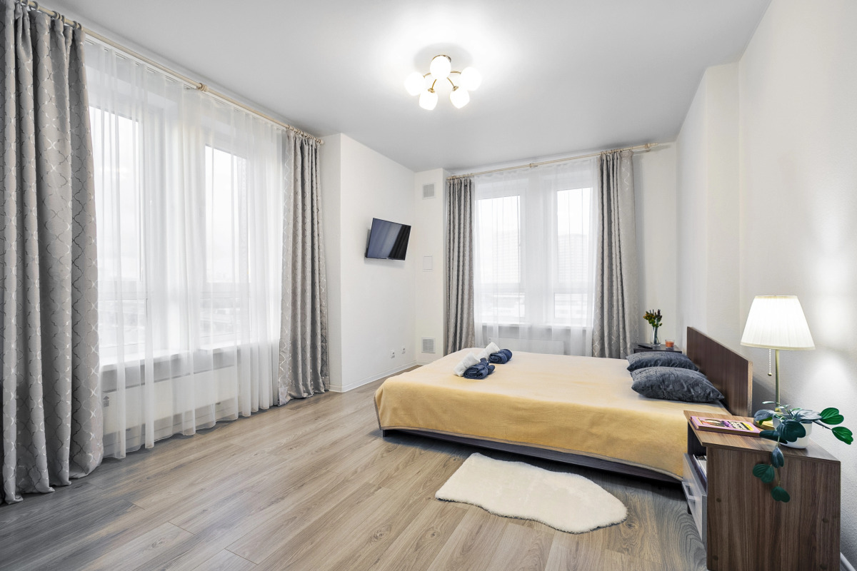 Апартаменты Новая Трехкомнантная Квартира в Новом Доме