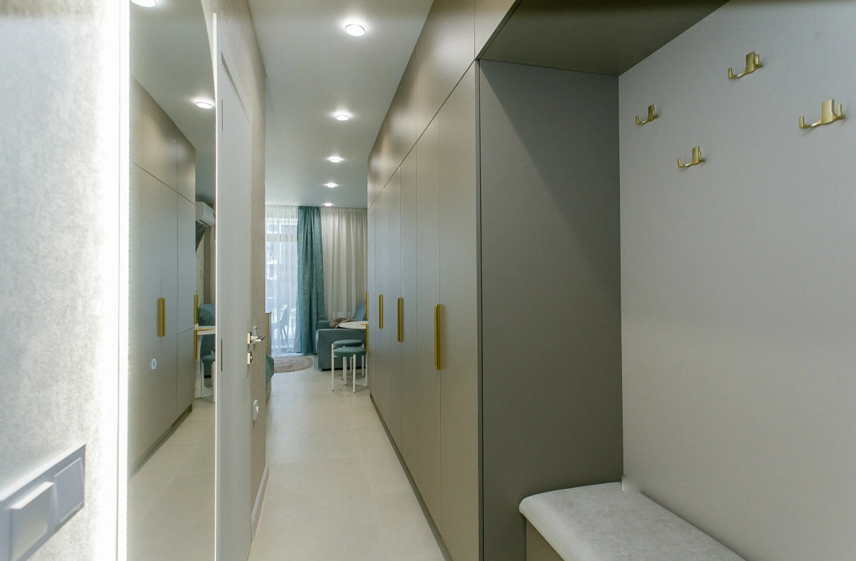 Апартаменты Студия ЖК Кислород с видом на горы