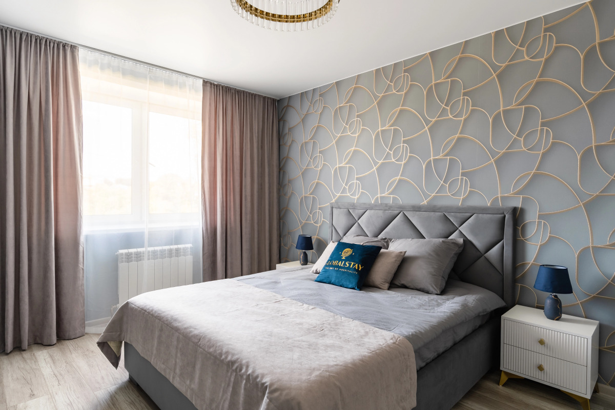 Апартаменты GLOBALSTAY Солнечная 3х Комнатная на Набережной Днепра