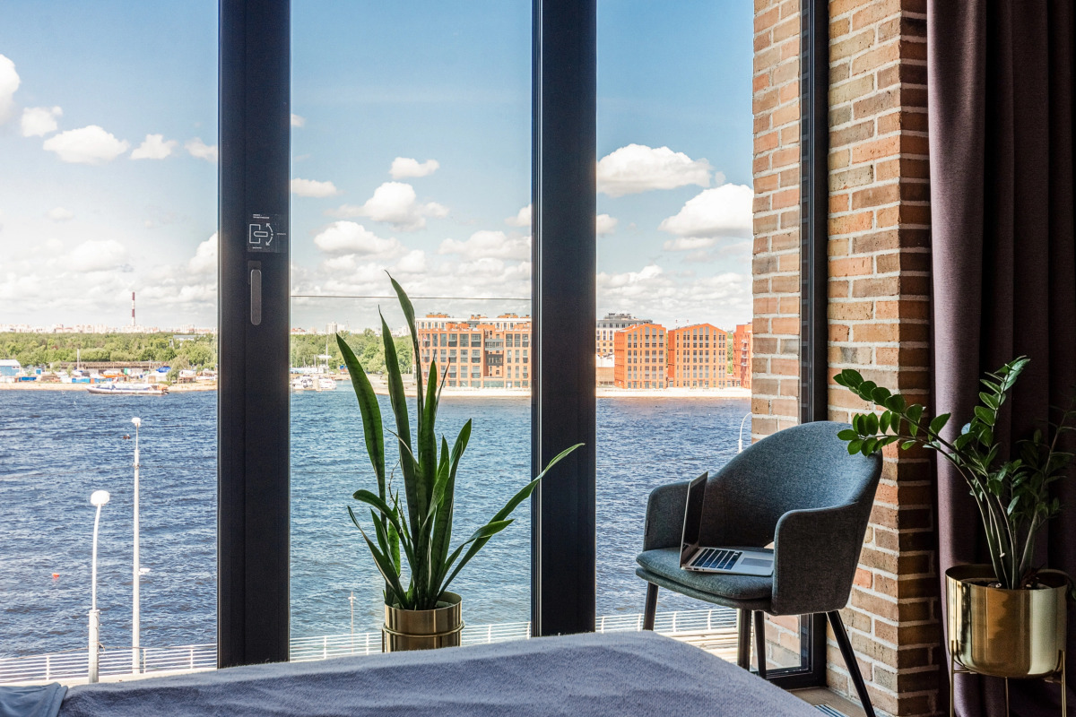 Апартаменты Panoramic Neva View Loft, High floor