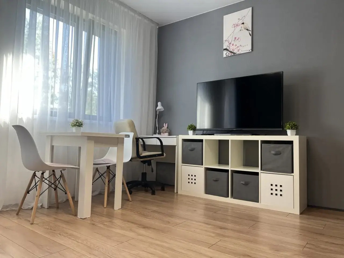 Квартира 1-комнатная, 27,4 м², 2 кровати