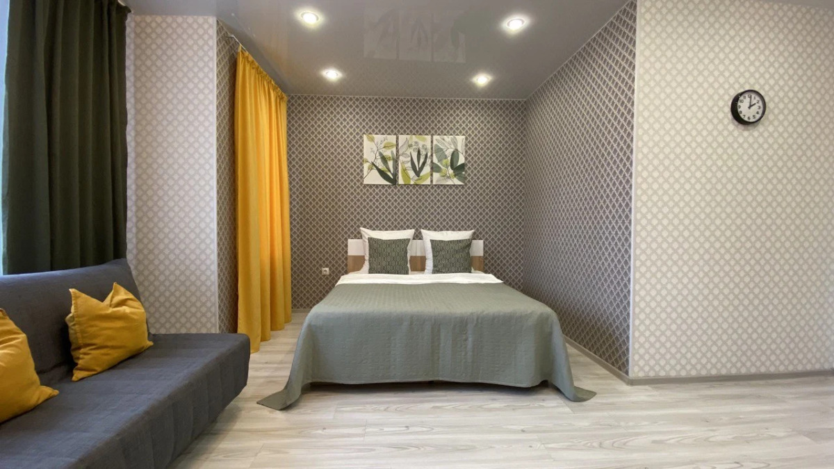 Уютные апартаменты.