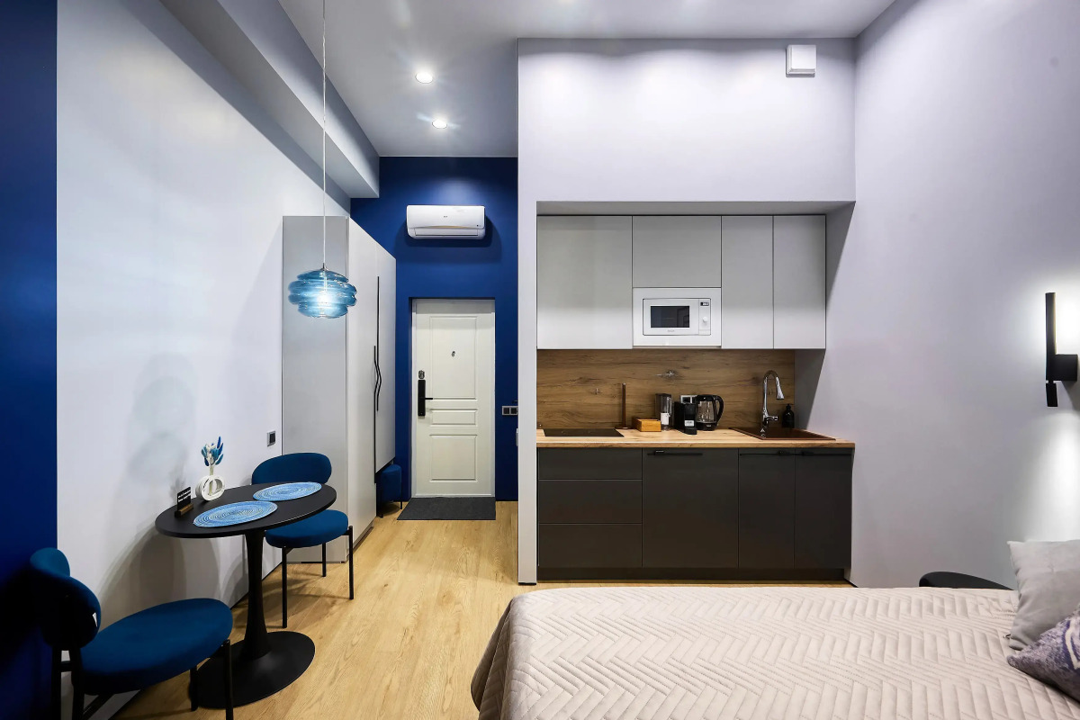 Апартаменты на Кузнецком мосту Blue