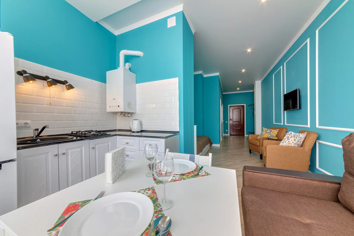 Квартира Студия для 3 гостей у моря