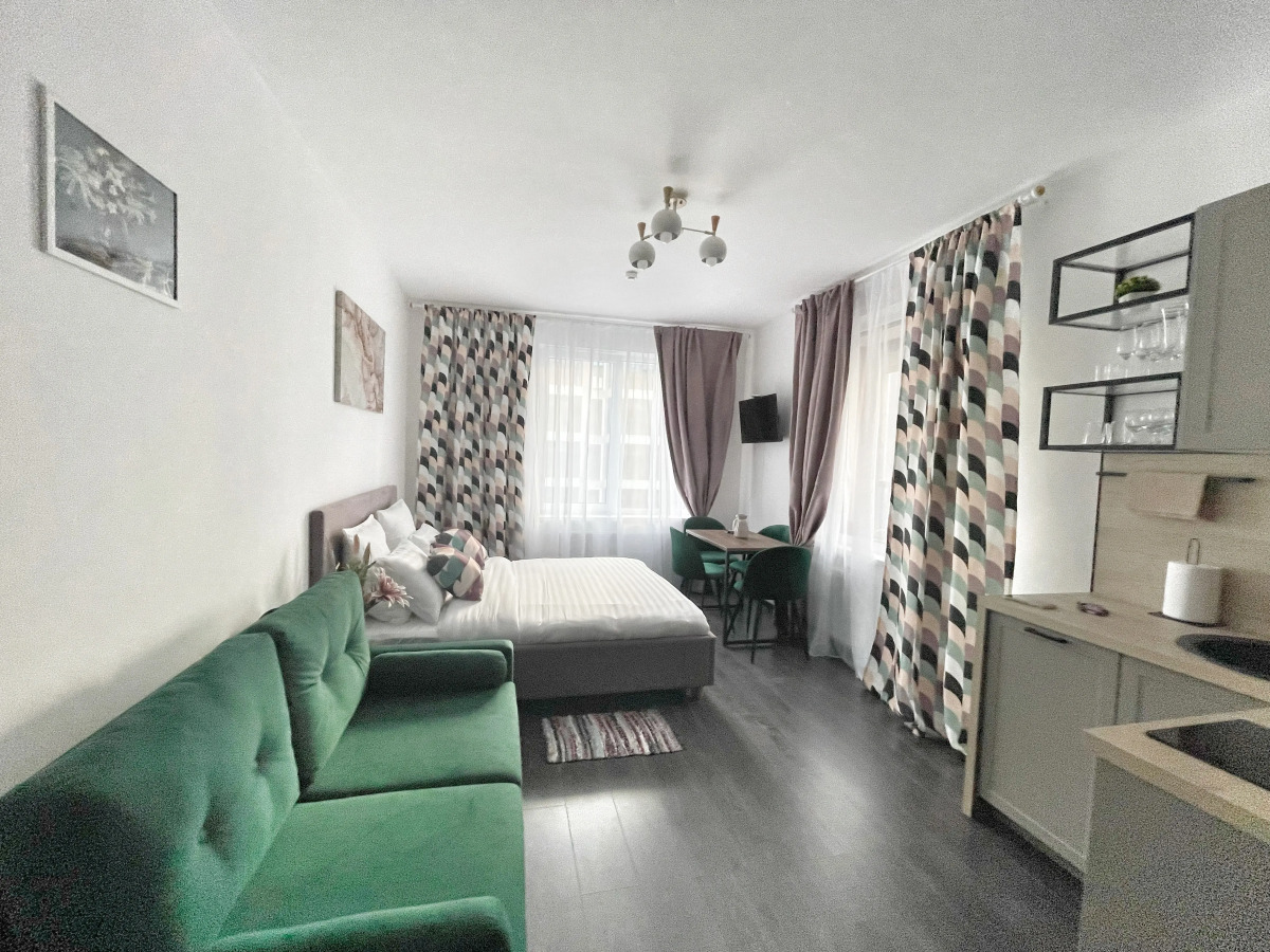 Апартаменты Студия Эмеральд на Арцеуловской