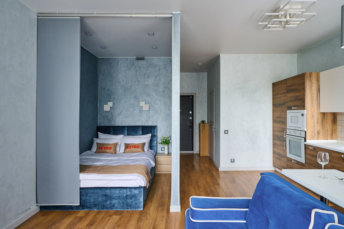 Апартаменты KeyGo #1009 Студия рядом с МЦК Ростокино