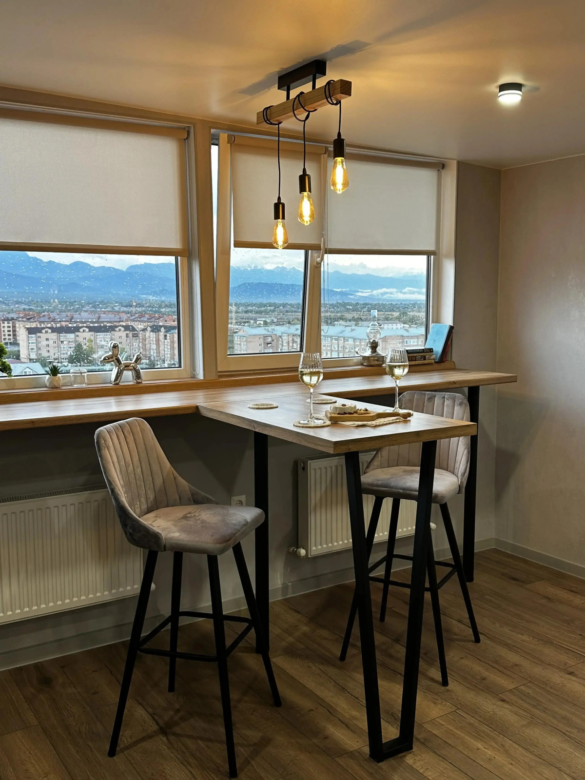 Квартира Студия с Роскошным Видом на Горы